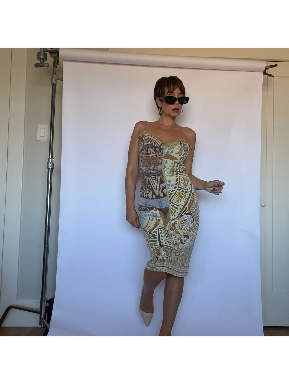 Vintage 90s Nicole Miller Dress